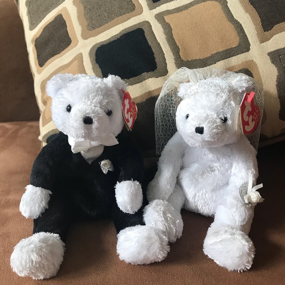 TY Beanie Babies Wedding Set